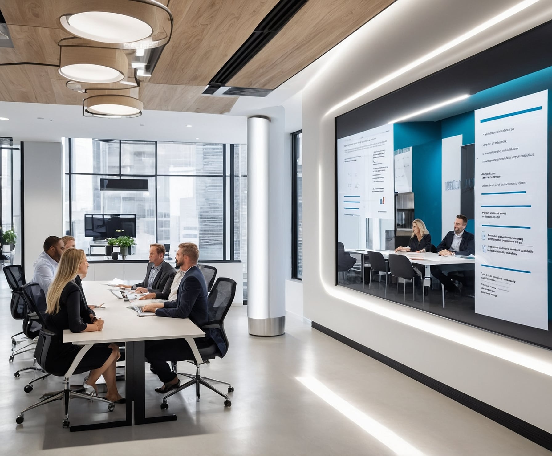 Estrategia de comunicación empresarial efectiva.